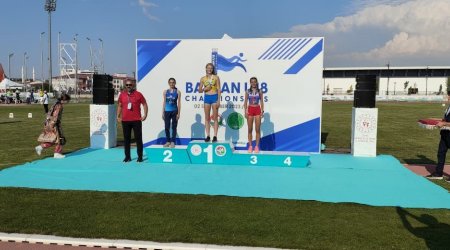 Atletimiz Türkiyədə gümüş medal qazandı - FOTO  