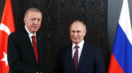 Putin Ərdoğanı Soçidə dincəlməyə dəvət edib - VİDEO