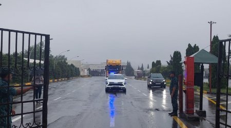 Rusiya Ağdam yolu ilə Xankəndinə YARDIM YOLLADI - FOTO/VİDEO