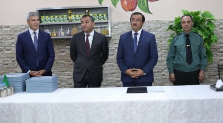 Aşpazlıq kursuna cəlb edilmiş məhkumlara sertifikatlar təqdim edilib
