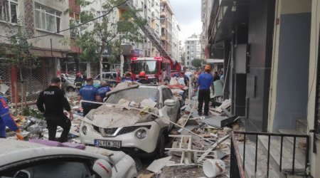 İstanbulda mənzildə PARTLAYIŞ: Ölən və yaralananlar var – VİDEO  