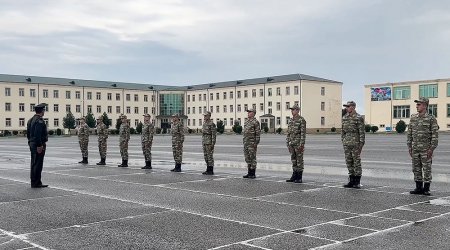 Azərbaycan Ordusunda çağırışçıların QƏBULU - VİDEO 
