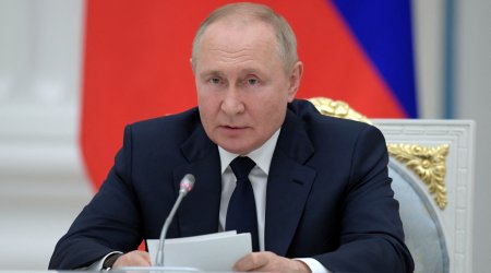 Putin: “Qarşımızda yeni bir dünya qurmaq vəzifəsi var” - VİDEO