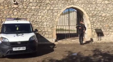 Polislərimiz Qarabağdakı monastr və kilsələri QORUYUR - VİDEO