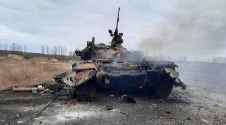 Rusiyanın Ukraynada bir gündə 23 tankı MƏHV EDİLİR 