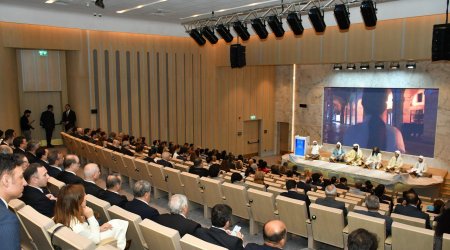 Şuşada I Türk Dünyası Mədəniyyət Forumunun açılışı olub - FOTO 
