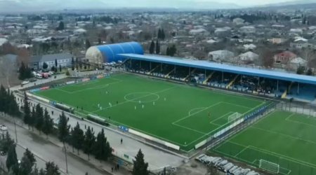 Tovuz şəhər stadionunda işıqlandırma sistemi QURAŞDIRILIB 