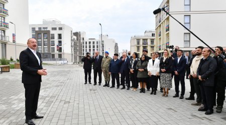 Prezident: “Gənc füzulililərin öz doğma torpağına qayıtması xalqımızın böyüklüyünü göstərir”