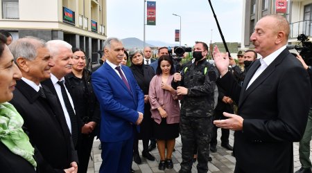 “Qarabağ və Şərqi Zəngəzurda 140 min insan yaşayacaq” - İlham Əliyev 