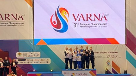 Gimnastlarımız qitə çempionatında 7 qızıl medal qazanıb - FOTO
