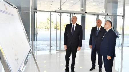 Prezident 2 saylı Sumqayıt Şəhər Xəstəxanasının yeni binasının AÇILIŞINDA – FOTO  