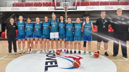 Qadın basketbolçularımız Litva ilə qarşılaşacaq