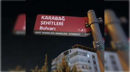Ankara küçələrindən biri “Qarabağ Şəhidləri Bulvarı” adlandırıldı - FOTO