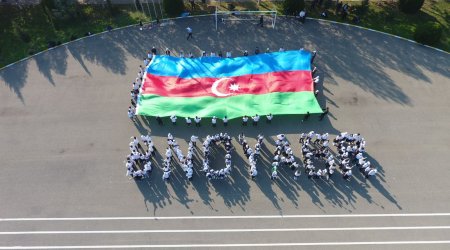 Ağsuda 235 gəncin iştirakı ilə FLƏŞMOB - FOTO
