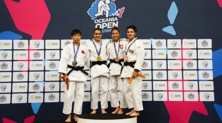 Cüdoçumuz Açıq Okeaniya turnirində bürünc medal qazandı