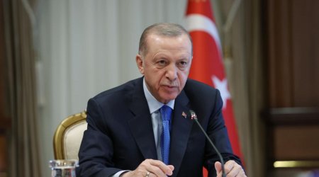 Ərdoğan: “Qərb və ABŞ guya müdafiə etdikləri dəyərləri indi görməzdən gəlir”