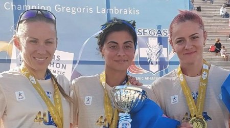Azərbaycan atleti Balkan çempionatında ikinci yeri tutdu