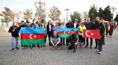 Azərbaycanda ilk dəfə ultramarafon yarışı keçirilib - FOTO