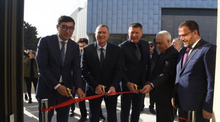 Bakıda Atletika federasiyasının yeni ofisi və məşq bazası açılıb - FOTO