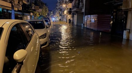 İzmirin küçələri su altında - ANBAAN VİDEO