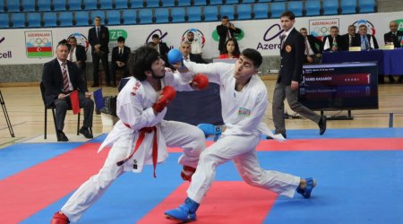 Karate üzrə Azərbaycan çempionatına start verilib - FOTO