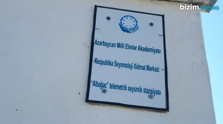 Altıağac qəsəbəsindəki Seysmoloji stansiyadan rəsmi AÇIQLAMA