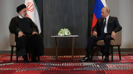 Putin Kremldə İran lideri ilə regional məsələləri MÜZAKİRƏ EDİB - VİDEO