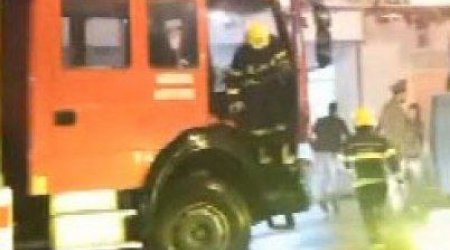 Sabirabadda ticarət obyektlərində yanğın olub - FOTO/VİDEO
