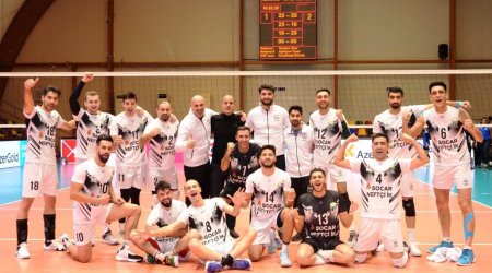 Voleybol çempionatında sürpriz nəticə: “Azərreyl” “Neftçi”yə uduzdu