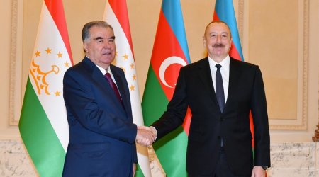 Tacikistan Prezidentindən İlham Əliyevə TƏBRİK MƏKTUBU 