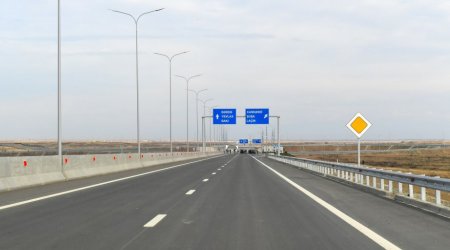 Bərdə-Ağdam avtomobil yolu istifadəyə verildi - FOTO/VİDEO