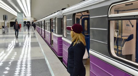 Bakı metrosundan istifadə edənlərin sayı AÇIQLANDI 