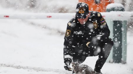 GÜNÜN FOTOSU: Azərbaycan polisi Xankəndidə