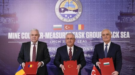 Türkiyə, Bolqarıstan və Rumıniya Qara dənizin minalardan təmizlənməsində ƏMƏKDAŞLIQ EDƏCƏK