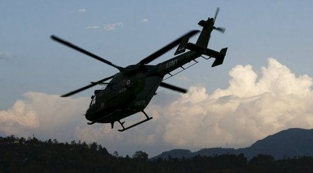 BMT-nin helikopteri Afrikada qəzaya uğradı
