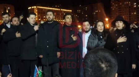 Qələbə konserti Dövlət Himni ilə YEKUNLAŞDI - VİDEO
