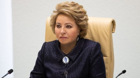 Matviyenko: “Rusiya-Azərbaycan münasibətləri möhkəm dostluq bağlarına əsaslanıb”