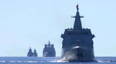 Rusiya, Çin və İran arasında üçtərəfli hərbi dəniz təlimləri BAŞLAYACAQ