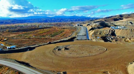 Xudafərin-Qubadlı-Laçın avtomobil yolunda 7 tunel inşa edilir - FOTO/VİDEO