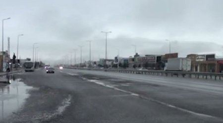Goranboyda güclü yağışın fəsadları - VİDEO