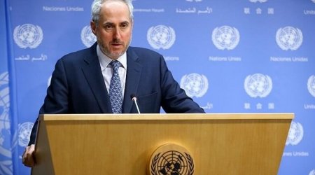 Stefan Düjarrik: “BMT İsraildən UNRWA-nın ləğvi ilə bağlı heç bir təklif almayıb”