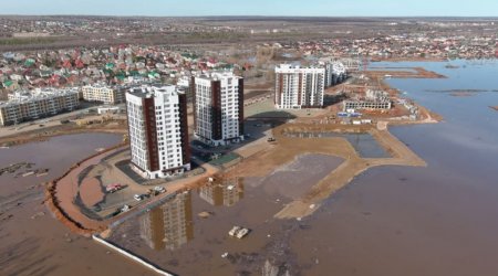 Rusiyada yüzlərlə ev su altında qaldı – VİDEO 