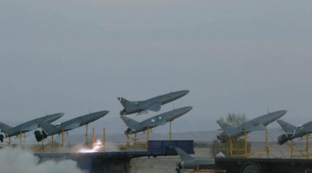 İran İsrailə 185 dron və 36 qanadlı raket atıb - VİDEO
