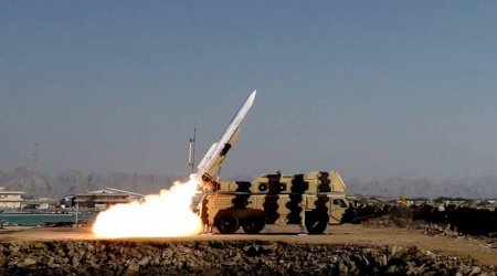 İranın atdığı raketlərin bir hissəsi öz ərazisinə düşüb - FOTO