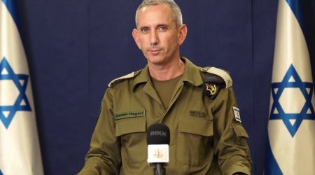 İsrail ordusu İranın atdığı mərmilərin sayını AÇIQLADI