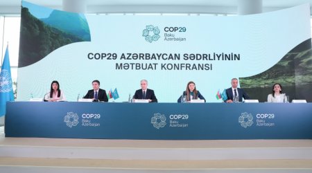 COP29-un loqosu təqdim edildi - FOTO/VİDEO