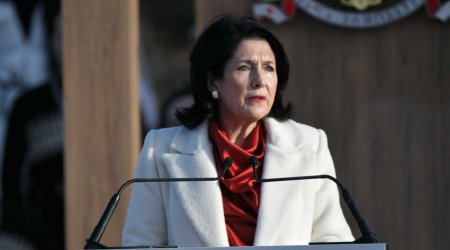 Salome Zurabişvili “xarici agentlər haqqında qanun layihəsi”nə veto qoyacaq