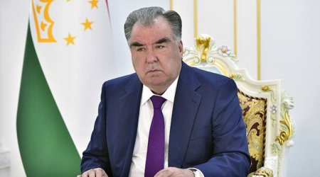 Emoməli Rəhmon: “Azərbaycanla münasibətlərin möhkəmlənməsi Tacikistan siyasətində mühüm yer tutur”