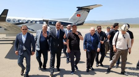 Qırğızıstanlı deputatlar Füzuliyə getdi - FOTO