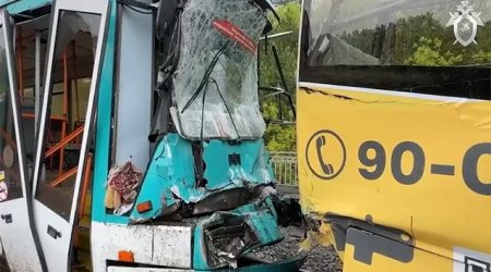 Rusiyadakı tramvay qəzasında xəsarət alanlardan biri dünyasını dəyişdi – VİDEO